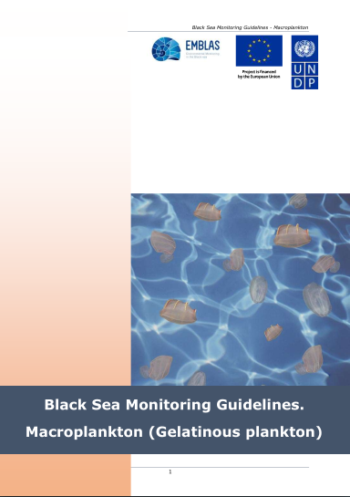 Black Sea Monitoring Guidelines. Macroplankton (Gelatinous plankton)